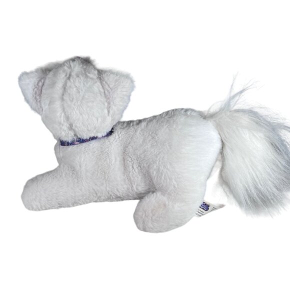 White Kitty Surprise Plush Toy Stuffed Animal mommy with 2 kitties - Picture 9 of 11